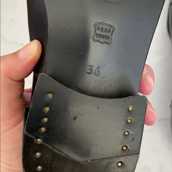 DRIES VAN NOTEN [black oxford lace up flats] - Picture 7 of 8